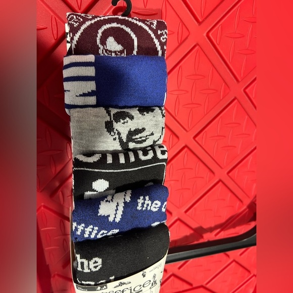 Men’s casual crew socks THE OFFICE 6 pair for shoe sz 8-9-10-11-12 - Picture 7 of 7